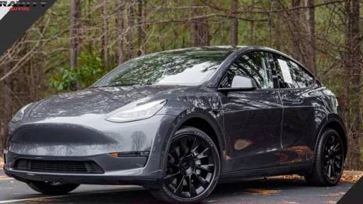 TESLA MODEL Y 2020 5YJYGDEE0LF038117 image